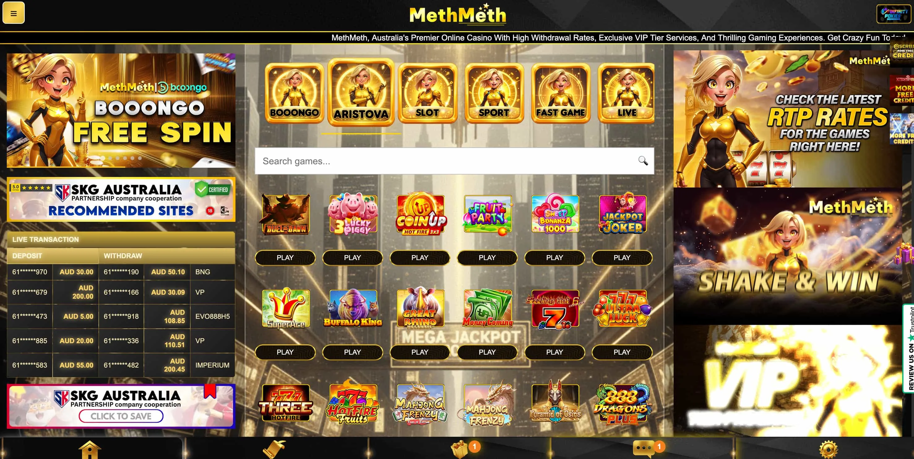 Logging In to Your Methspin Casino Account