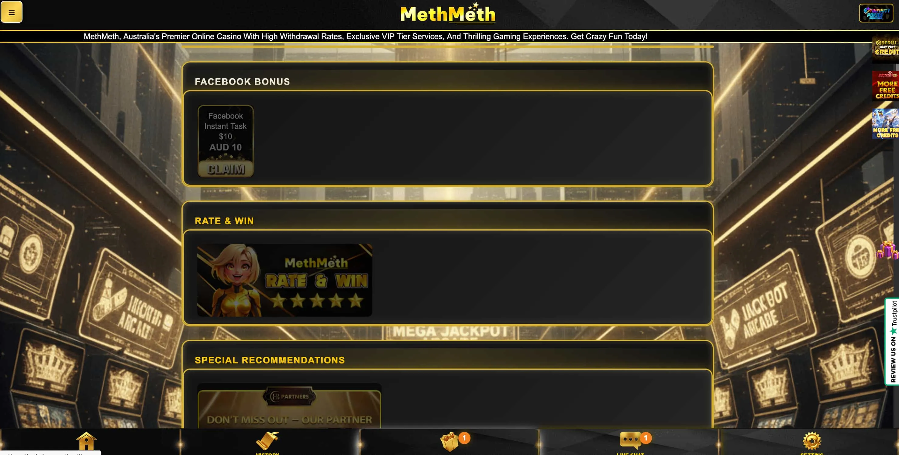 Pokies &amp; Games: 2,500+ Titles, Live Dealer Lab &amp; Jackpots