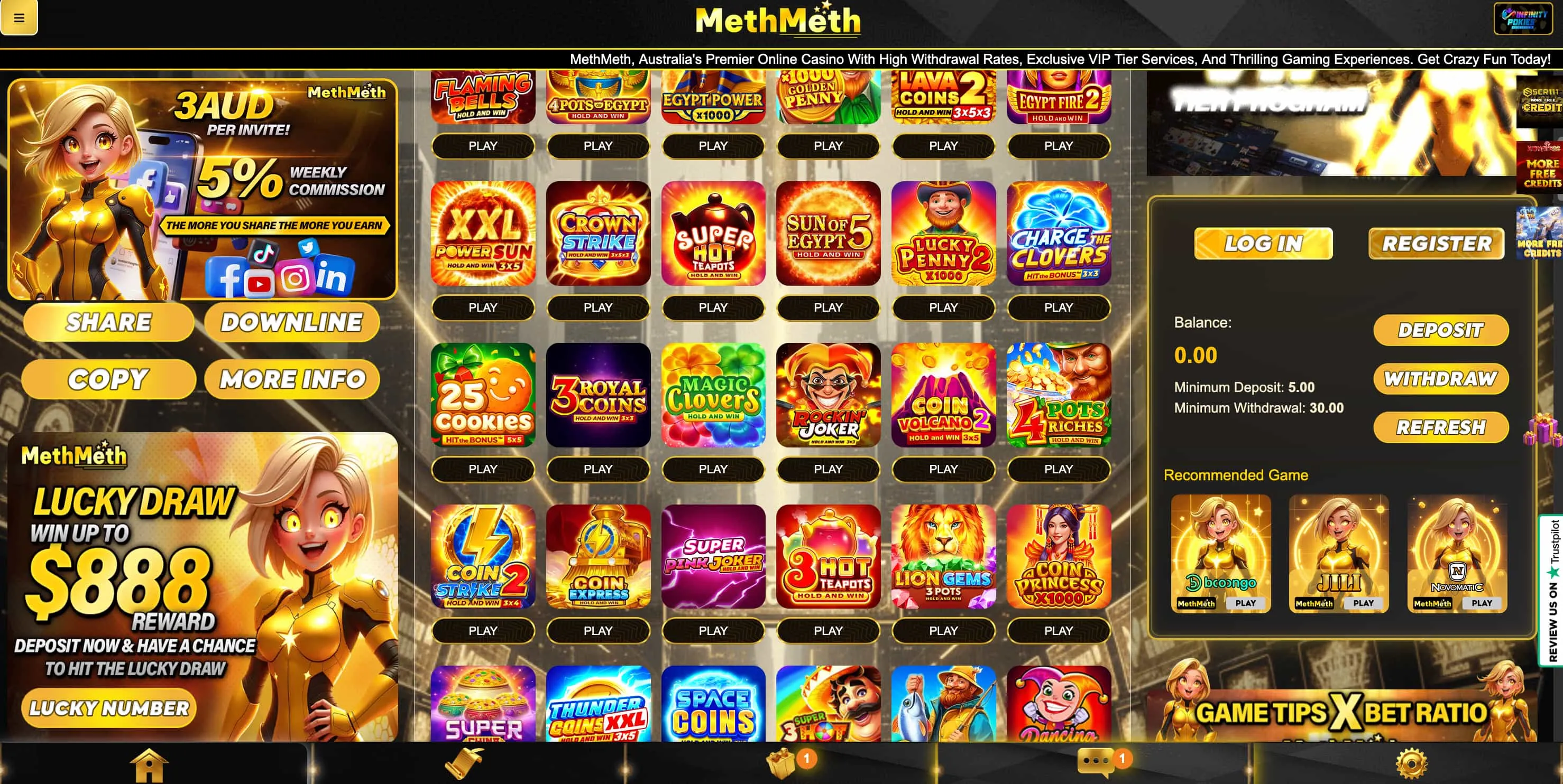 Welcome Bonus &amp; Promotions: The Real Numbers